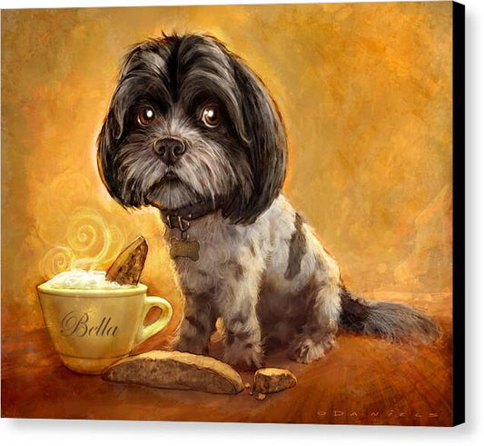 Bella's Biscotti - Canvas Print