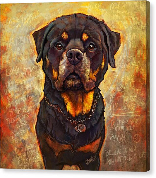 Big Lou - Canvas Print