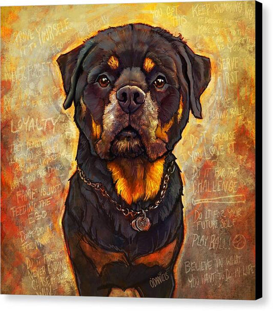 Big Lou - Canvas Print