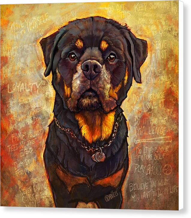 Big Lou - Canvas Print