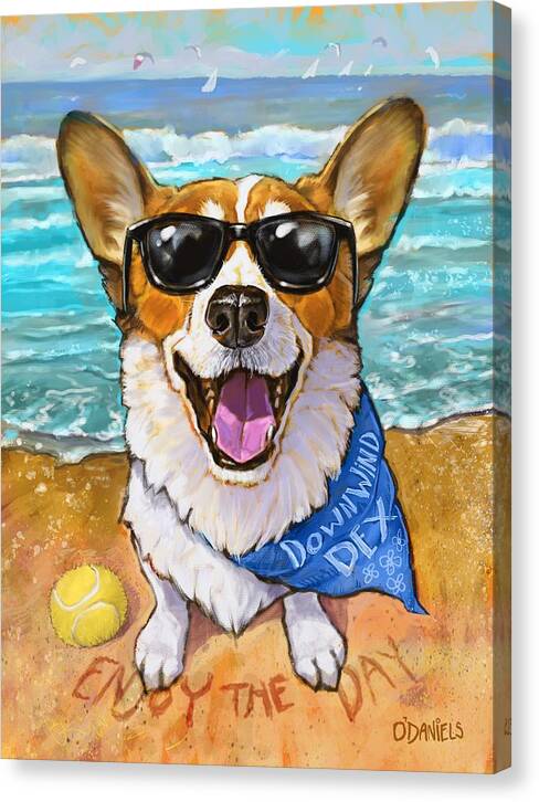 Downwind Dex - Canvas Print