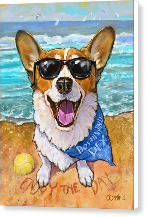 Downwind Dex - Canvas Print
