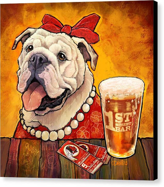 Game Day - Canvas Print