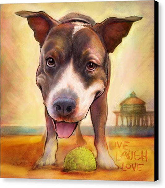 Live. Laugh. Love. - Canvas Print