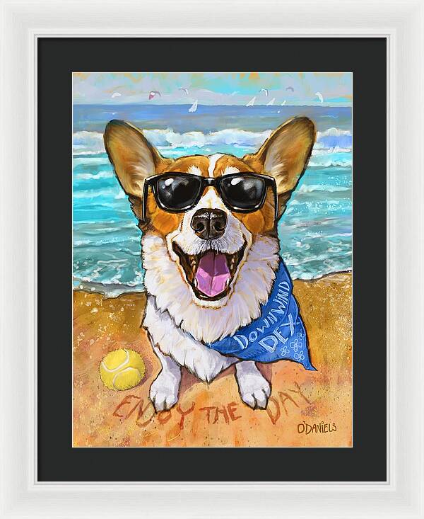 Downwind Dex - Framed Print