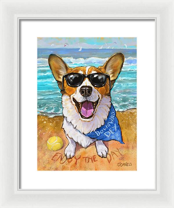 Downwind Dex - Framed Print