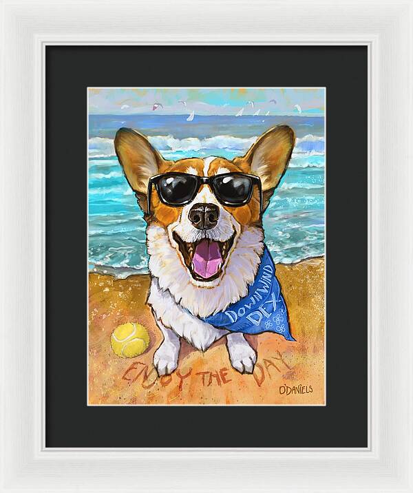 Downwind Dex - Framed Print