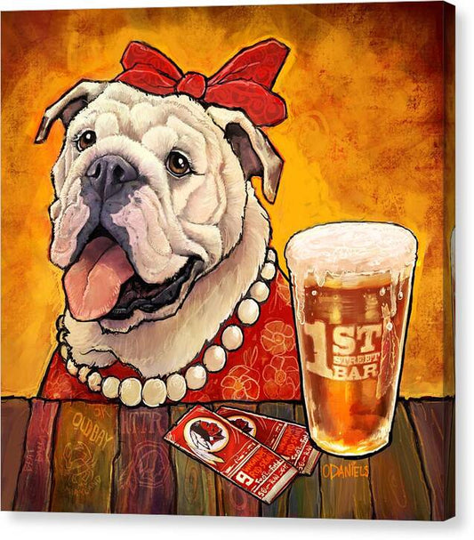 Game Day - Canvas Print
