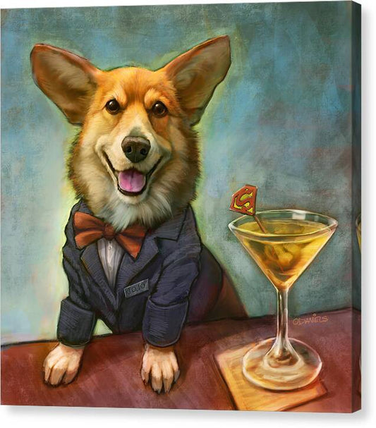 Jojo's Supertini - Canvas Print