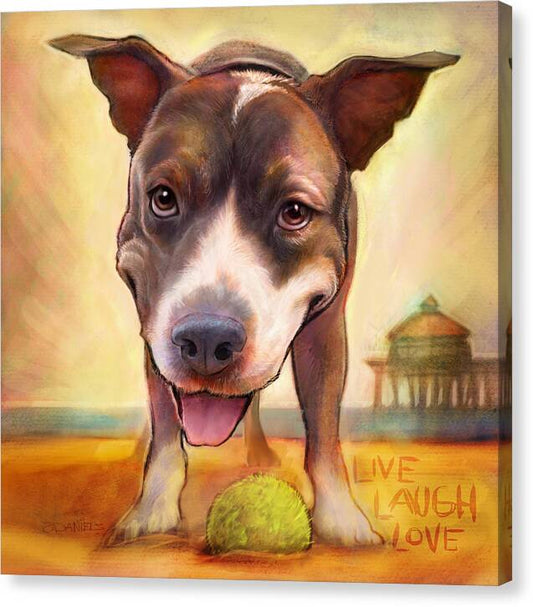 Live. Laugh. Love. - Canvas Print
